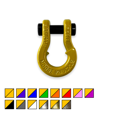 Jowl SxS Recovery Split Shackle 5/8 Detonator Yellow Moose Knuckle Offroad