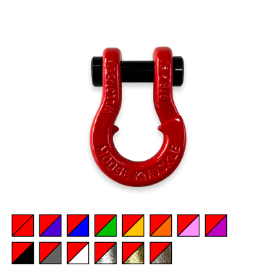 Jowl SxS Recovery Split Shackle 5/8 Flame Red Moose Knuckle Offroad