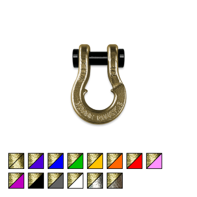 Jowl SxS Recovery Split Shackle 1/2 Brass Knuckle Moose Knuckle Offroad