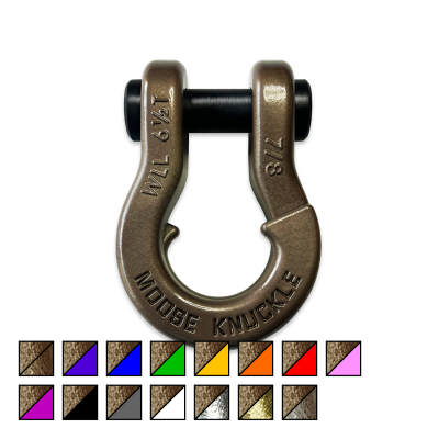 Jowl Recovery Split Shackle 7/8 Buff Bronze Moose Knuckle Offroad