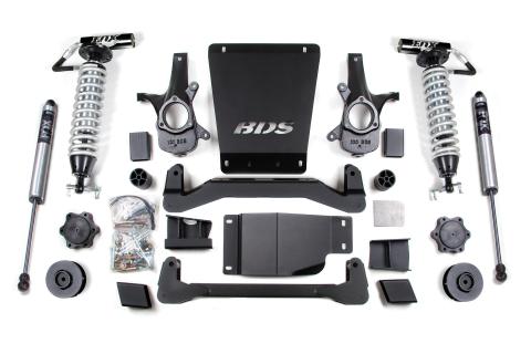 4 Inch Lift Kit FOX 2.5 Coil-Over Avalanche Suburban Tahoe or Yukon 1500 07-14 4WD 2 Inch Lift Coil Spacer Fox 2.5 Performance Shocks
