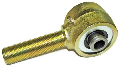 Forged Johnny Joint 2 1/2 Inch 2.375 Inch X 0.718 Inch Ball 1 Inch-14 Left Hand Threaded Shank Externally Greased Each RockJock 4x4