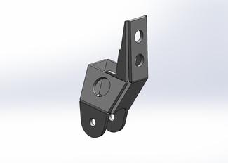 Offset Track Bar Bracket 2007 2018 Jeep Wrangler JK/JKU RPM Steering