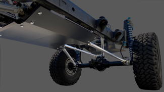 Jeep Wrangler Unlimited Double Triangulated 4 Link Rear Long Arm Upgrade No Upgrade RPM Steering
