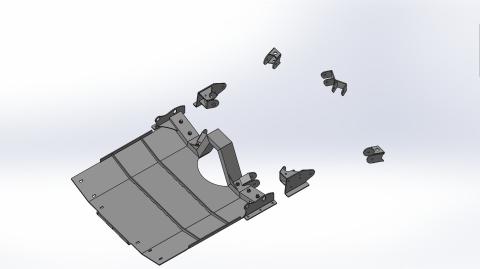 JKU Double Triangulated 4-Link Rear Long Arm Bracket Kit RPM Steering