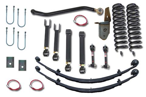 Jeep XJ Lift Kit 4.5 Inch For 1984-2001 Jeep Cherokee XJ Overland Plus Short Arm Lift Kit Clayton Off Road
