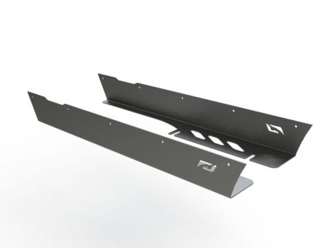 Rocker Guards Fits Comp/Stretch Cut Corner Guards for Jeep TJ - Notched for Motobilt TJ Front Fenders Motobilt