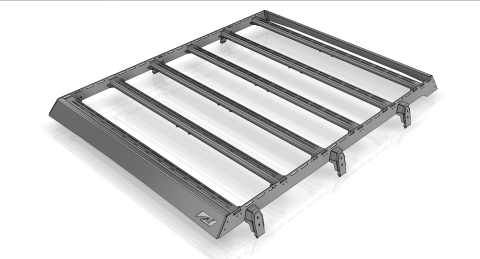 Full Cab Roof Rack for Jeep JT Gladiator Motobilt