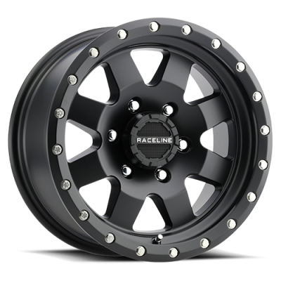 Aluminum Wheels 18x9 Defender 935B Satin Black Multi Spoke -12 Offset 5 on 127 Bolt Pattern 83.82 Bore Raceline