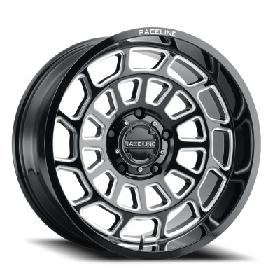 Aluminum Wheels 20x10 Warp 955M Milled Gloss Black -19 Offset 5 on 127 Bolt Pattern 78.1 Bore Raceline