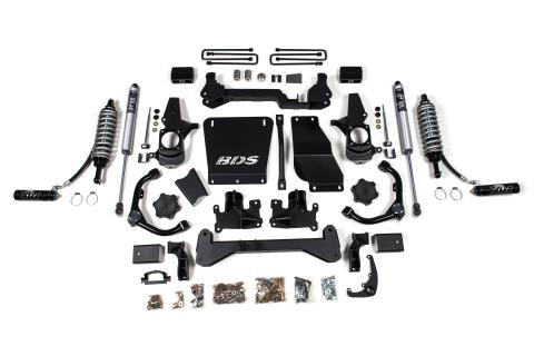 4.5 Inch Lift Kit FOX 2.5 Coil-Over Conversion Silverado/Sierra 2500HD/3500HD 01-10 Diesel Fox 2.5 Performance Shocks