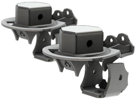 Ultimate Coil Bracket 10 Degree LCA Brackets 3 Inch Tube Diameter Artec Industries