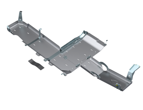 JLU Full Bellypan with Oil Door - 4 Door 3.6L Aluminum PRE-2018 Artec Industries