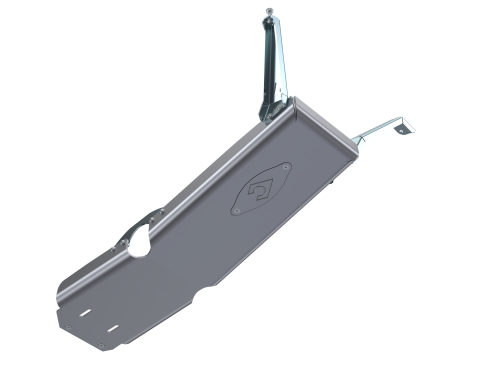 JLU Oil Skid Only With Oil Door -  2 and 4 Door 3.6L Aluminum 21-Present Artec Industries