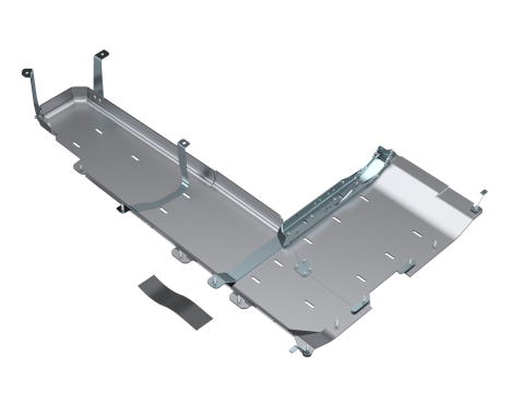 JT Gladiator T-Case/Fuel Skid Kit Only - 3.6L Aluminum Artec Industries