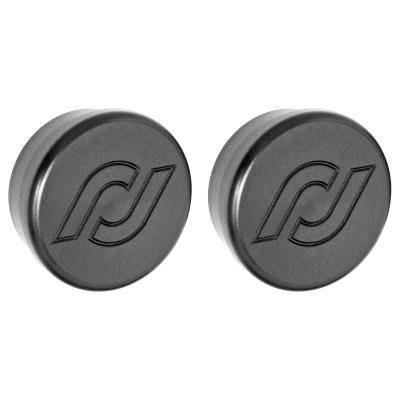 Frame Tube Plugs for JK Frame Front CNC Machined Black Delrin RockJock 4X4