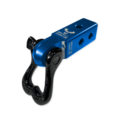 XL 3/4 Shackle and Mohawk 2.0 Receiver Combo Blue Pill / Black Hole Moose Knuckle Offroad