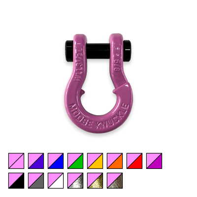 Jowl SxS Recovery Split Shackle 5/8 Pretty Pink Moose Knuckle Offroad