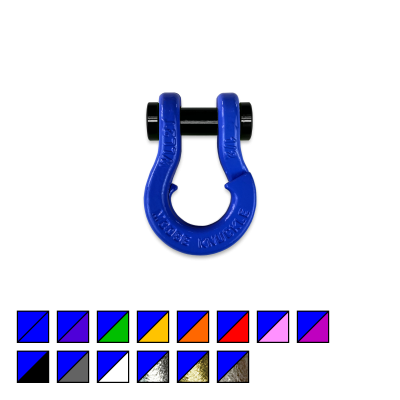 Jowl SxS Recovery Split Shackle 1/2 Blue Balls Moose Knuckle Offroad