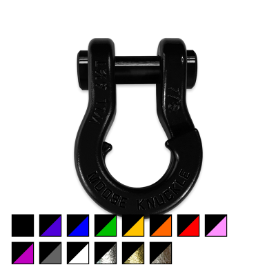 Jowl Recovery Split Shackle 7/8 Black Hole Moose Knuckle Offroad
