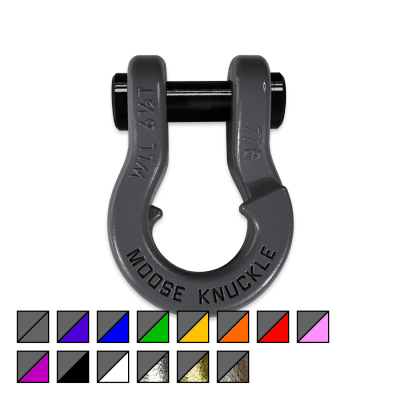 Jowl Recovery Split Shackle 7/8 Gun Gray Moose Knuckle Offroad