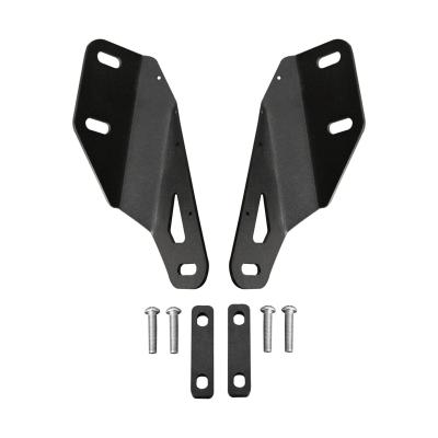 30 Inch LED Light Bar Hood Mount Kit for Jeep JK Raw Motobilt