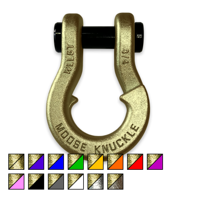 Jowl Recovery Split Shackle 3/4 Brass Knuckle Moose Knuckle Offroad