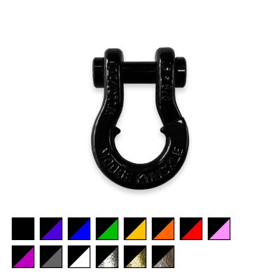 Jowl SxS Recovery Split Shackle 5/8 Black Hole Moose Knuckle Offroad
