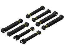 Jeep Overland+ Short Control Arm Kit 93-06 TJ/LJ/ZJ Clayton Off Road