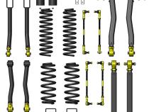 Jeep Wrangler 3.5 Inch Premium Lift Kit 2018+ JL Clayton Off Road
