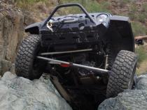 Jeep Wrangler JK 1 Ton Aluminum Tie Rod and Drag Link Stock Location Under Knuckle No Clamp RPM Steering