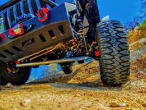 2.5 Ton Jeep Wrangler JL/Gladiator HD 2 inch Aluminum Tie Rod Wide Track Axle No Clamp RPM Steering