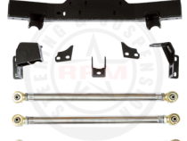 JK 2 Door Stretch Bolt In 3 Link Front &amp;amp; Double Triangulated 4 Link Rear Long Arm Upgrade No Truss No FS 5 No link Upgrade RPM Steering