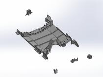 JKU 3-Link Front and Double Triangulated 4-Link Rear Long Arm Bracket Kit RPM Steering