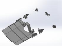 JKU Double Triangulated 4-Link Rear Long Arm Bracket Kit RPM Steering