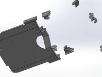 JLU Double Triangulated 4-Link Rear Long Arm Bracket Kit RPM Steering