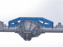 Dstrac 70 Rear Short Truss High Pinion Rear 70 RPM Steering