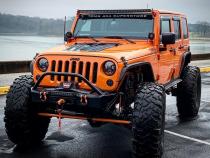 Aluminum Crusher 2 Inch Front Fenders for Jeep JK / JKU Motobilt
