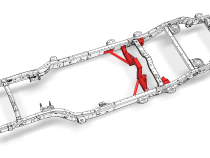 Rear 4 Link Suspension Bracket Kit for 2018-Present Jeep JLU Motobilt