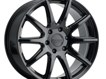 Aluminum Wheels 18x8 Spike 159 GB Gloss Black 15 Offset 6 on 139.7 Bolt Pattern 106.1 Bore Raceline