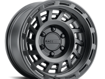 Aluminum Wheels 18x9 Halo 957B Satin Black -12 Offset 6 on 139.7 Bolt Pattern 106.1 Bore Raceline