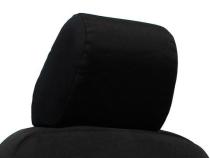 Jeep JK Bench Headrest Covers 07-10 Wrangler JK 4 Door Tactical Series Black Bartact