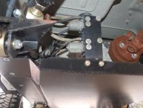 Jeep Wrangler Rubicon Compressor Skid Plate Mount   Clayton Off Road