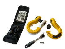 Jowl Split Shackle Adapters 1/4 (Fits 1/2 - 5/8 - 3/4 Split Shackle Cap Screws) Moose Knuckle Offroad