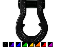 Jowl Recovery Split Shackle 3/4 Black Hole Moose Knuckle Offroad