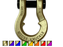 Jowl Recovery Split Shackle 3/4 Brass Knuckle Moose Knuckle Offroad