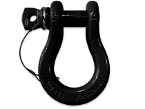 B'oh Recovery Spin Pin Shackle 3/4 Black Hole Moose Knuckle Offroad