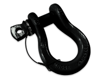 B'oh Recovery Spin Pin Shackle 3/4 Black Hole Moose Knuckle Offroad