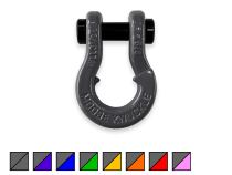 Jowl SxS Recovery Split Shackle 5/8 Gun Gray Moose Knuckle Offroad