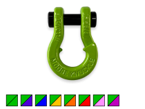 Jowl SxS Recovery Split Shackle 5/8 Sublime Green Moose Knuckle Offroad